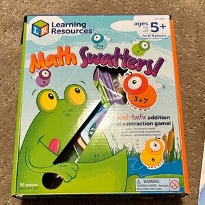 Learning Resources - Math Swatters Game - Addition & Subtraction Game